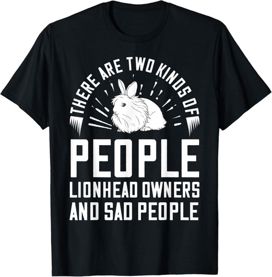 Lionhead Rabbit Bunny Funny T-Shirt