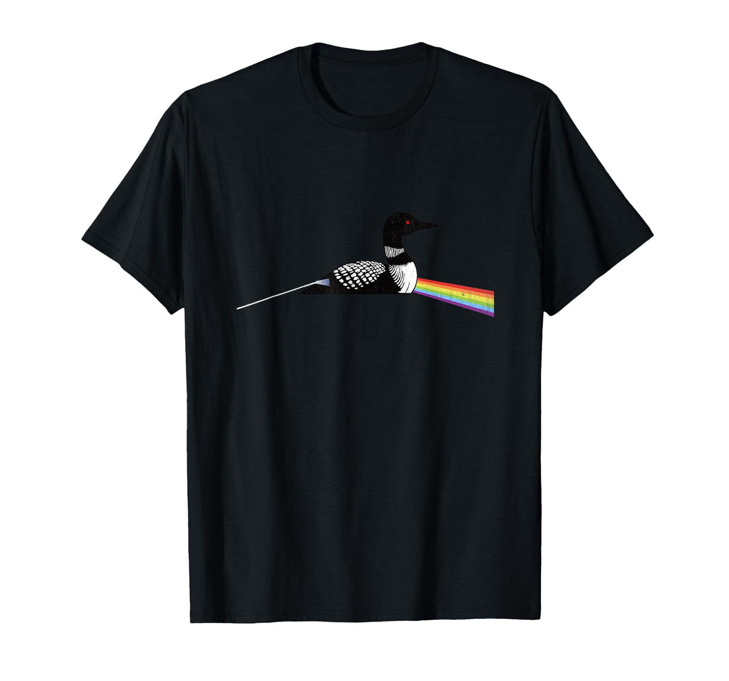 Original Classic Dark Side of the Loon Bird Watching T-Shirt