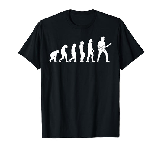 Guitar Player Evolution - Guitarist Player Guitar T-Shirt