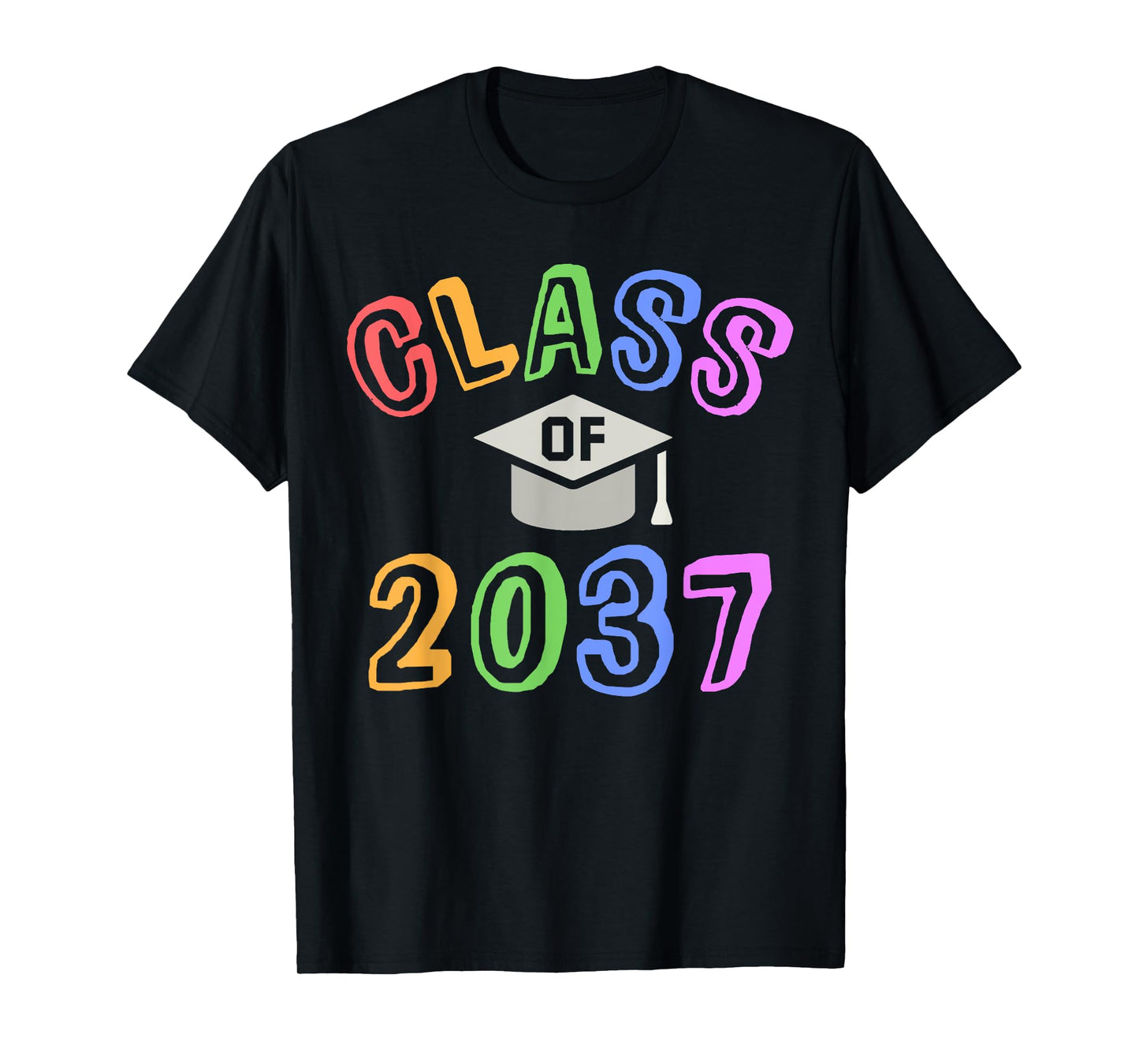 Future CLASS of 2037 Graduation Year Preschool Kids Pre-K T-Shirt