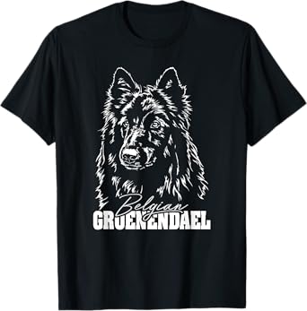 Funny Proud Belgian Groenendael dog T-Shirt Shirt Tee gift T-Shirt