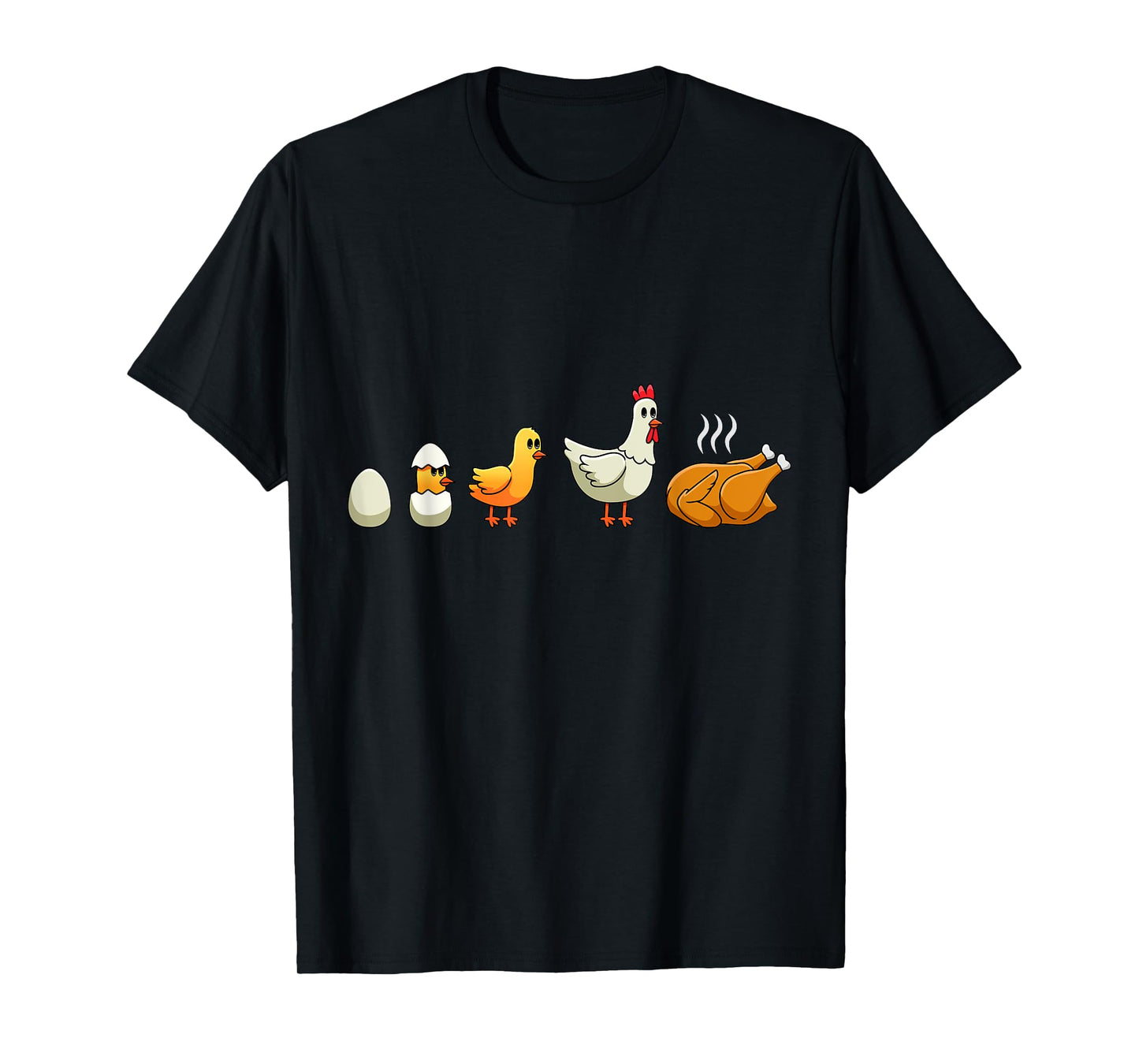 Chicken Evolution Chicken Holder Chicken T-Shirt