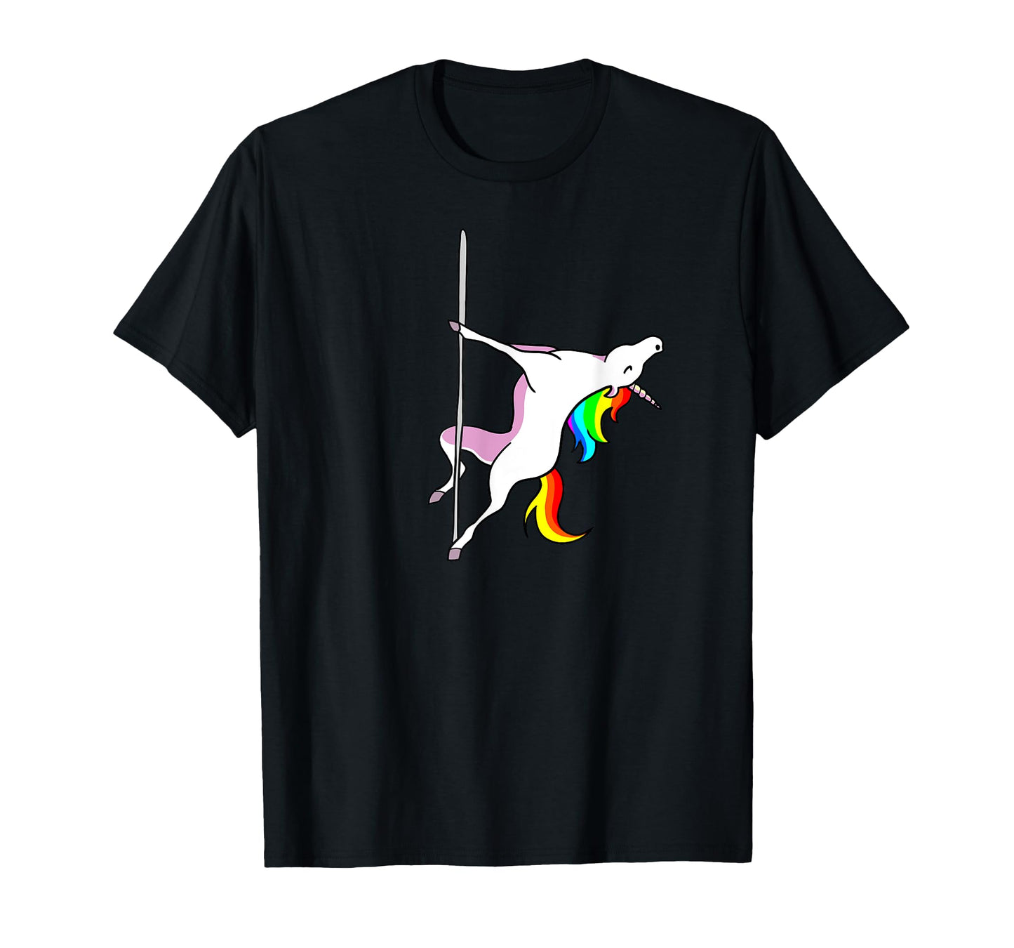 Unicorn Pole Dancer funny Pole Dancing Unicorn T-Shirt