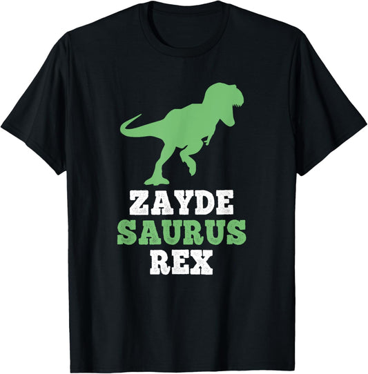 Zayde-Saurus Rex Dino Dinosaur Funny Cool ZaydeSaurus T-Shirt