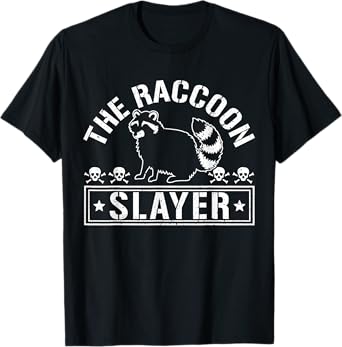 Racoons Vintage The Raccoon Slayer T-Shirt