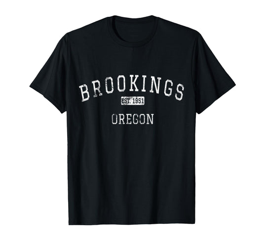 Brookings Oregon OR Vintage T-Shirt