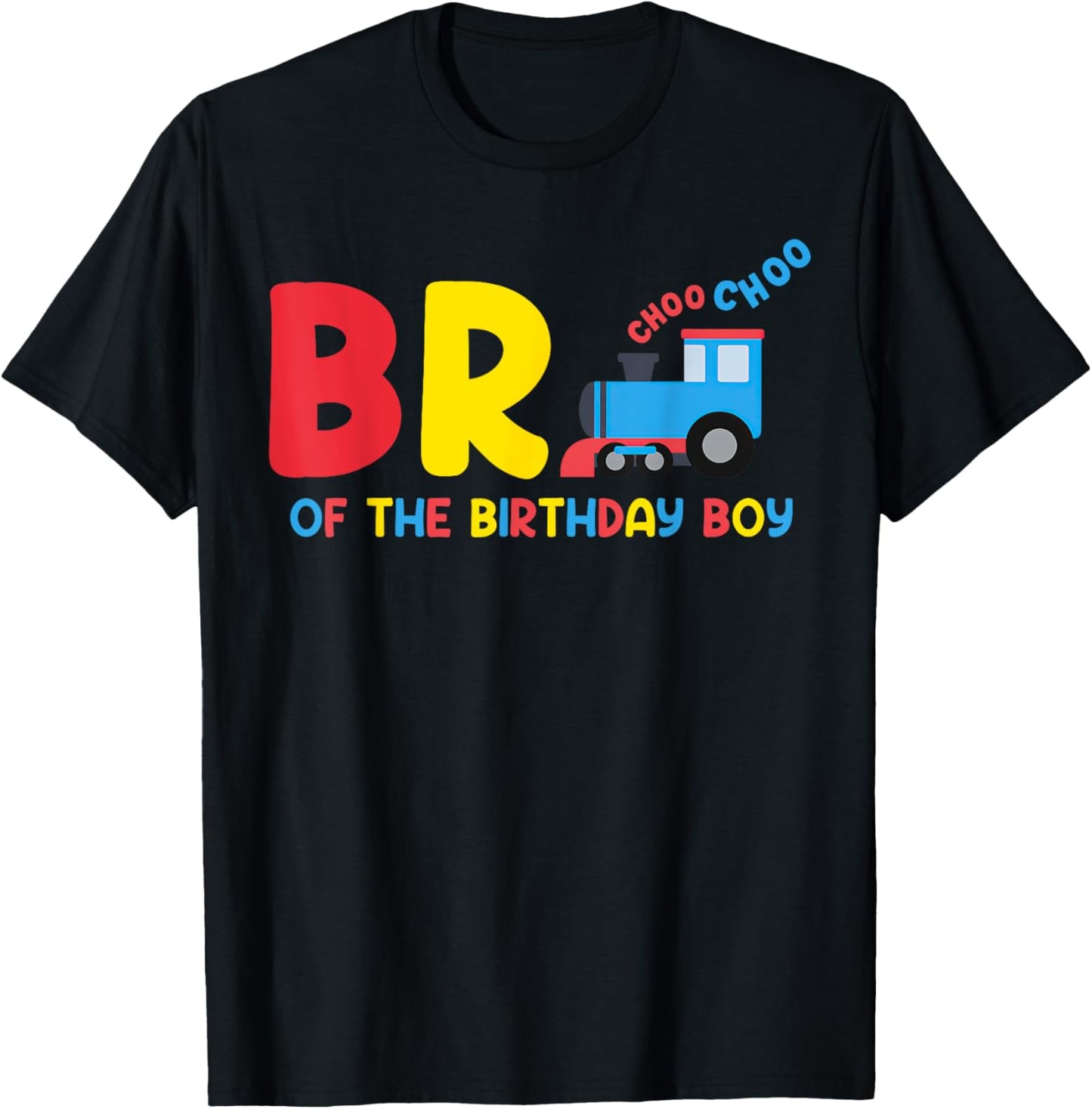 Brother Of The Birthday Boy Choo Choo Train Family Matching T-Shirt