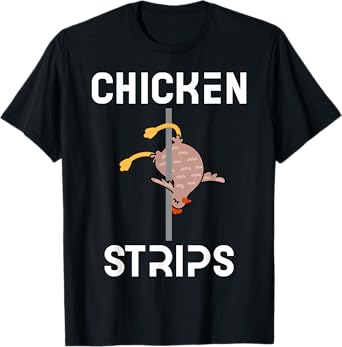 Chicken Strips Funny Dancing Chicken BBQ Barbeque Squad T-Shirt