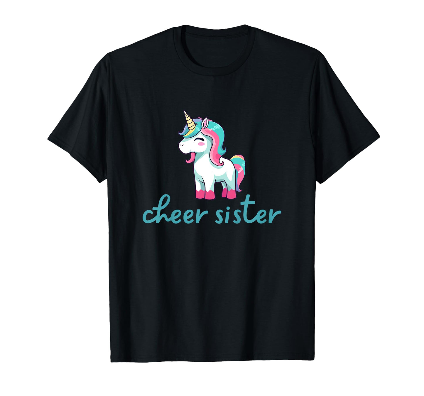 Kids Cheer Sister Cheerleading T-Shirt