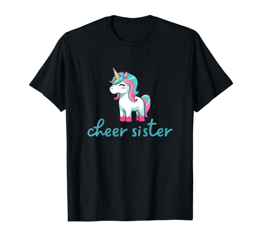 Kids Cheer Sister Cheerleading T-Shirt