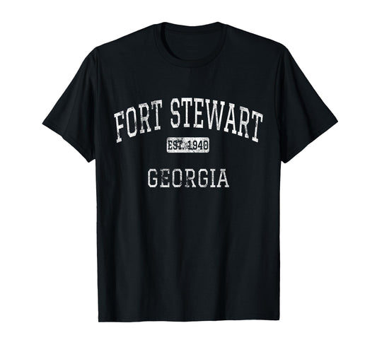 Fort Stewart Georgia GA Vintage T-Shirt