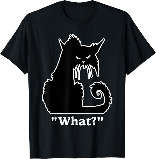 Funny Cat What T-Shirt T-Shirt
