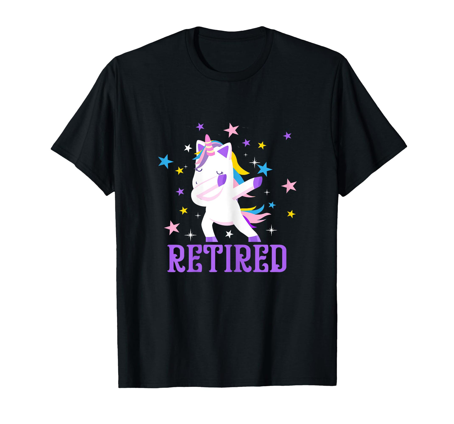 Retired 2022 Unicorn Retirement Gift Women T-Shirt