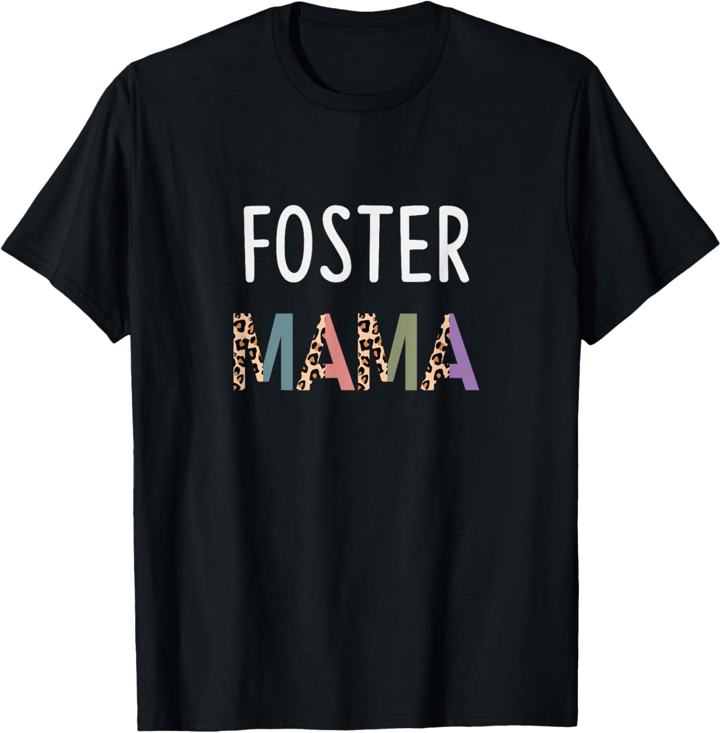 Foster Mama Funny Foster Cat Mom Gift Pet Lover T-Shirt