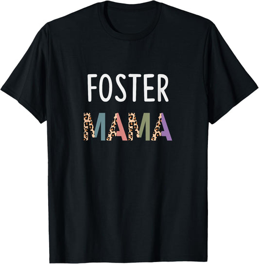 Foster Mama Funny Foster Cat Mom Gift Pet Lover T-Shirt