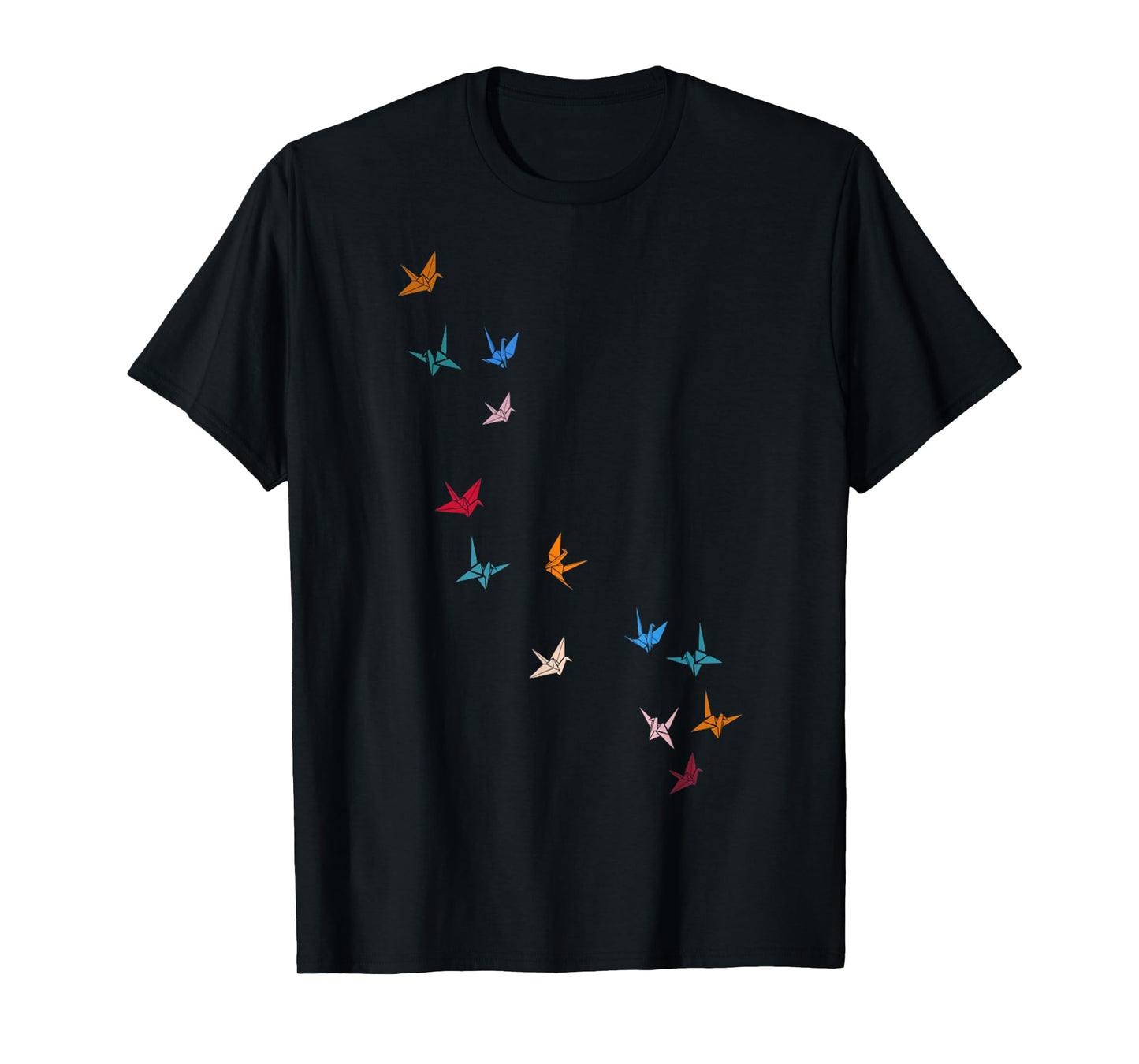 Flying Paper Cranes Birds