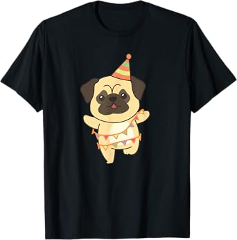Birthday Pug For Children A Birthday Pug T-Shirt