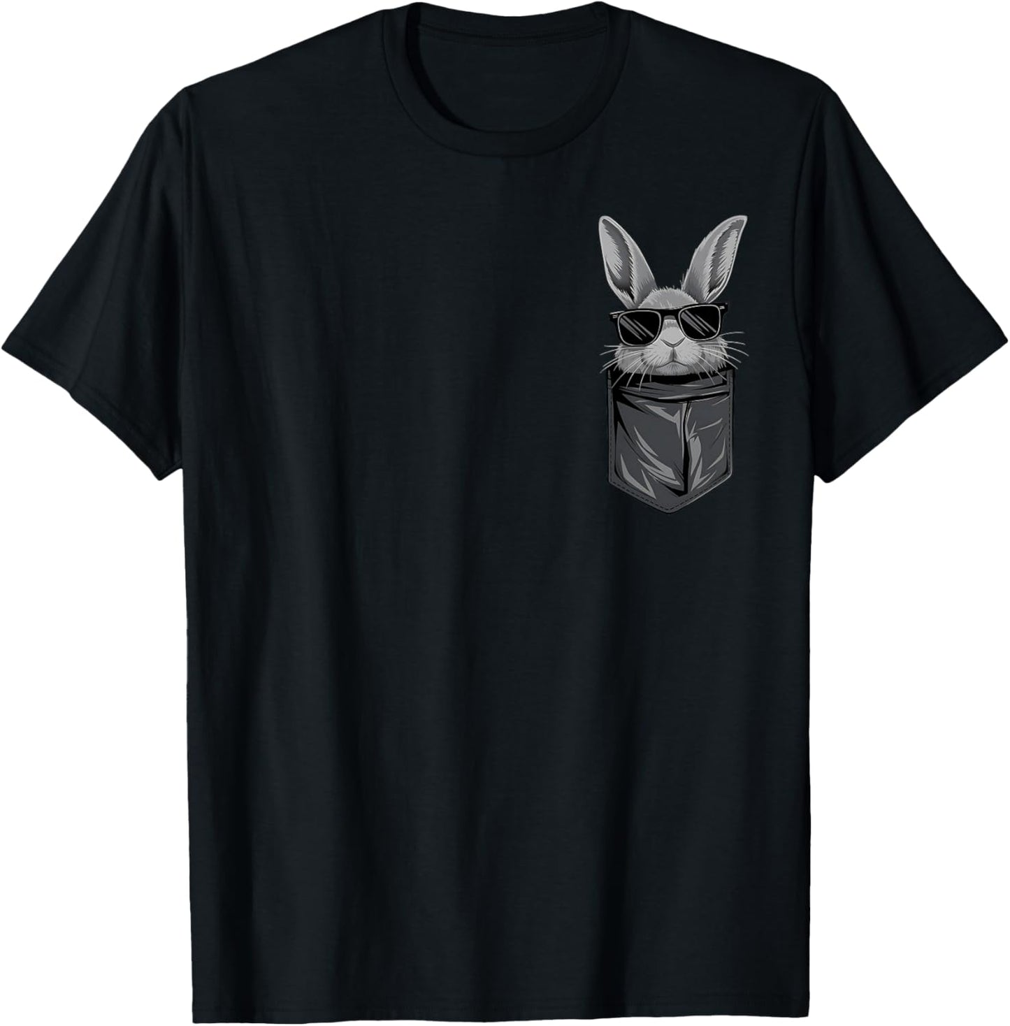 Pocket Bunny Cool Rabbit Sunglasses Easter Day T-Shirt