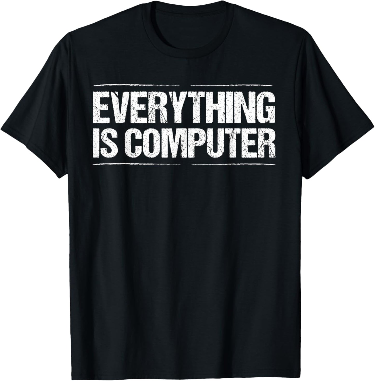 Everything Is Computer Funny Tech-Support Doge T-Shirt
