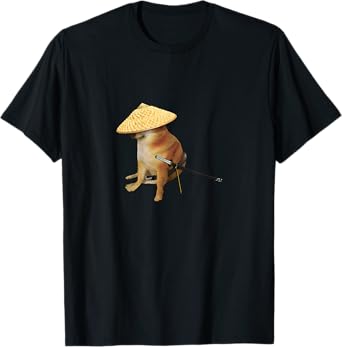 Cheems Samurai Epic Iconic Meme Shiba Inu Doge Bonk T-Shirt