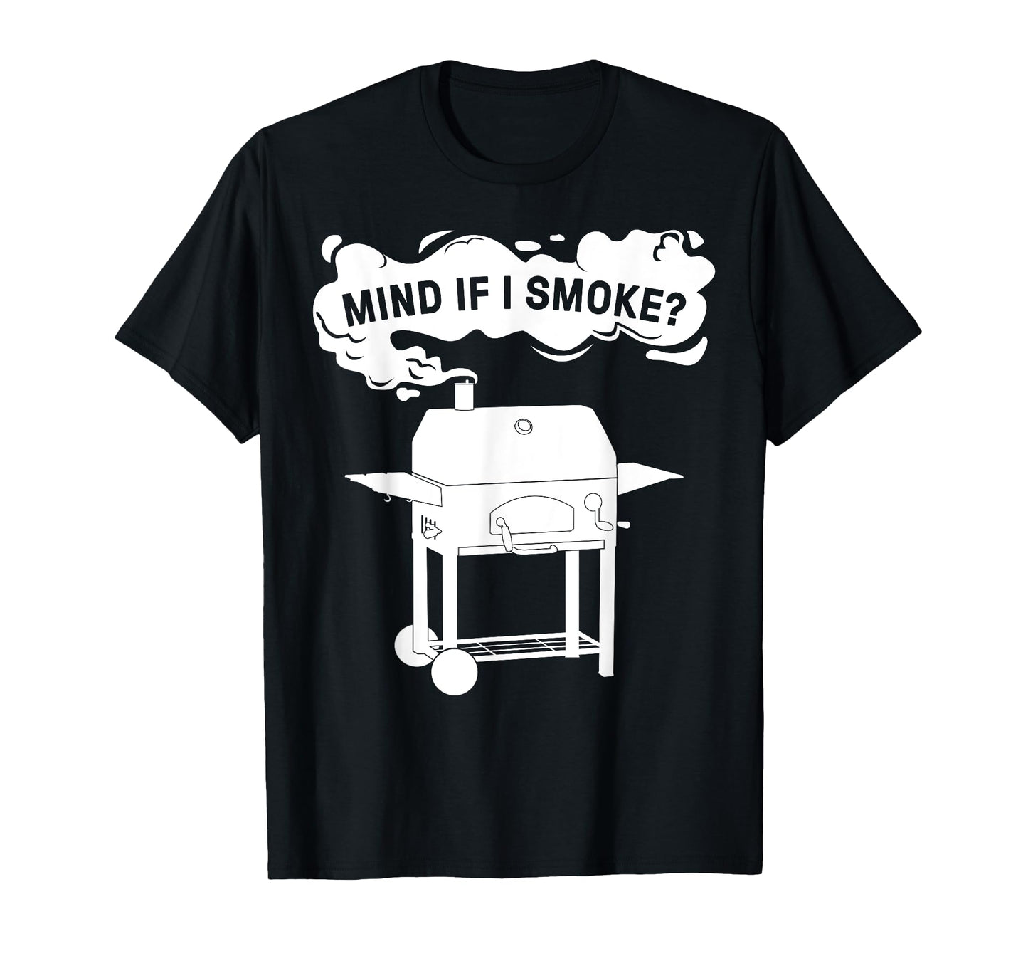 Funny BBQ Art For Men Women Grilling Meat Smoking Barbecue T-Shirt