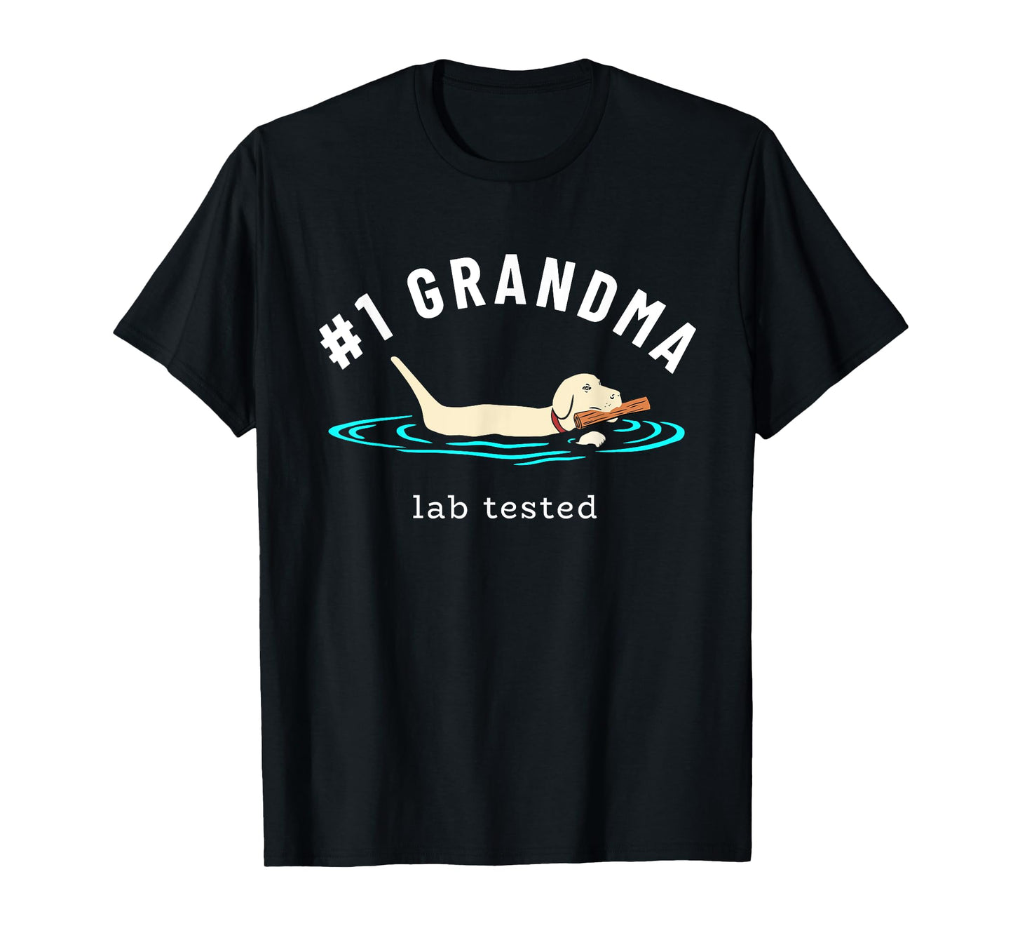 Lab Grandma Yellow Labrador Retriever - Lab Dog Lover T-Shirt