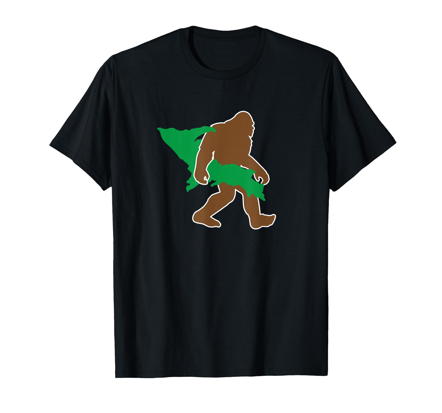 Bigfoot Upper Peninsula T-Shirt funny Sasquatch UP MI T-Shirt