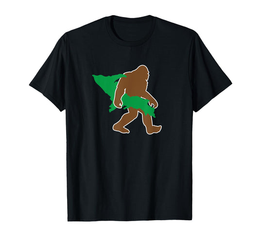 Bigfoot Upper Peninsula T-Shirt funny Sasquatch UP MI T-Shirt
