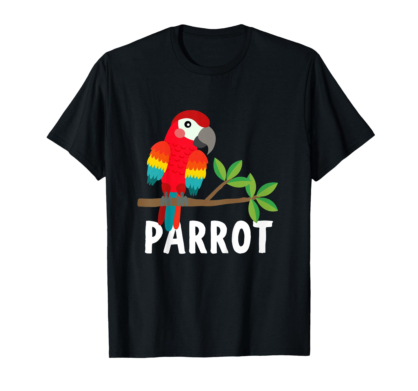 Parrot Shirt For Boys Or Girls | Cute Parrot Gift T-Shirt