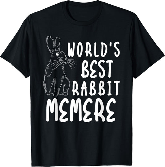 World Best Rabbit MEMERE Bunny Family Easter Matching T-Shirt