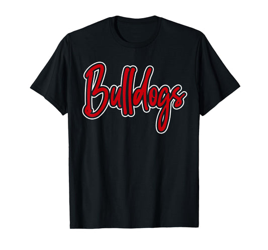 Go Dawgs Funny Bulldogs T-Shirt