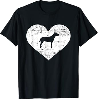 Bull terrier heart T-Shirt