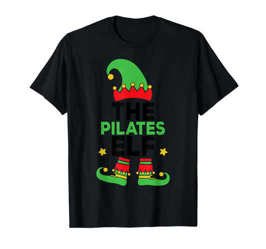 I'm The Pilates Elf Funny Family Holiday Matching Christmas T-Shirt
