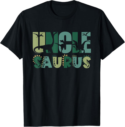 Uncle Saurus Matching Family Birthday Dinosaur Men Women Kid T-Shirt