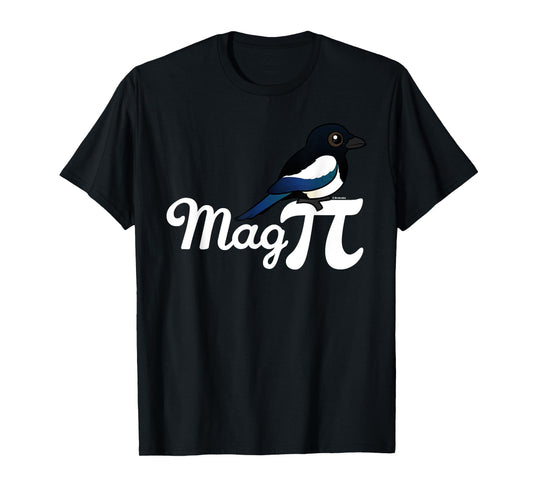 Birdorable Mag PI T-Shirt with Black-billed Magpie T-Shirt
