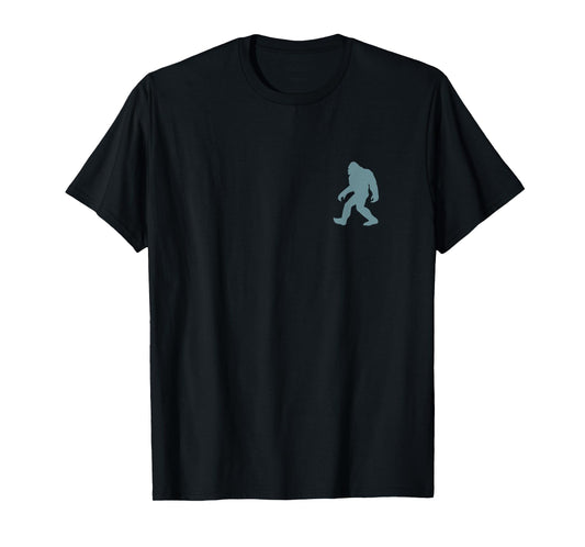 Funny Bigfoot Sasquatch Big Foot Squatch Pocket Minimalist T-Shirt