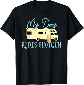 Golden Retriever Shirts Dog RV Funny Camping Travel