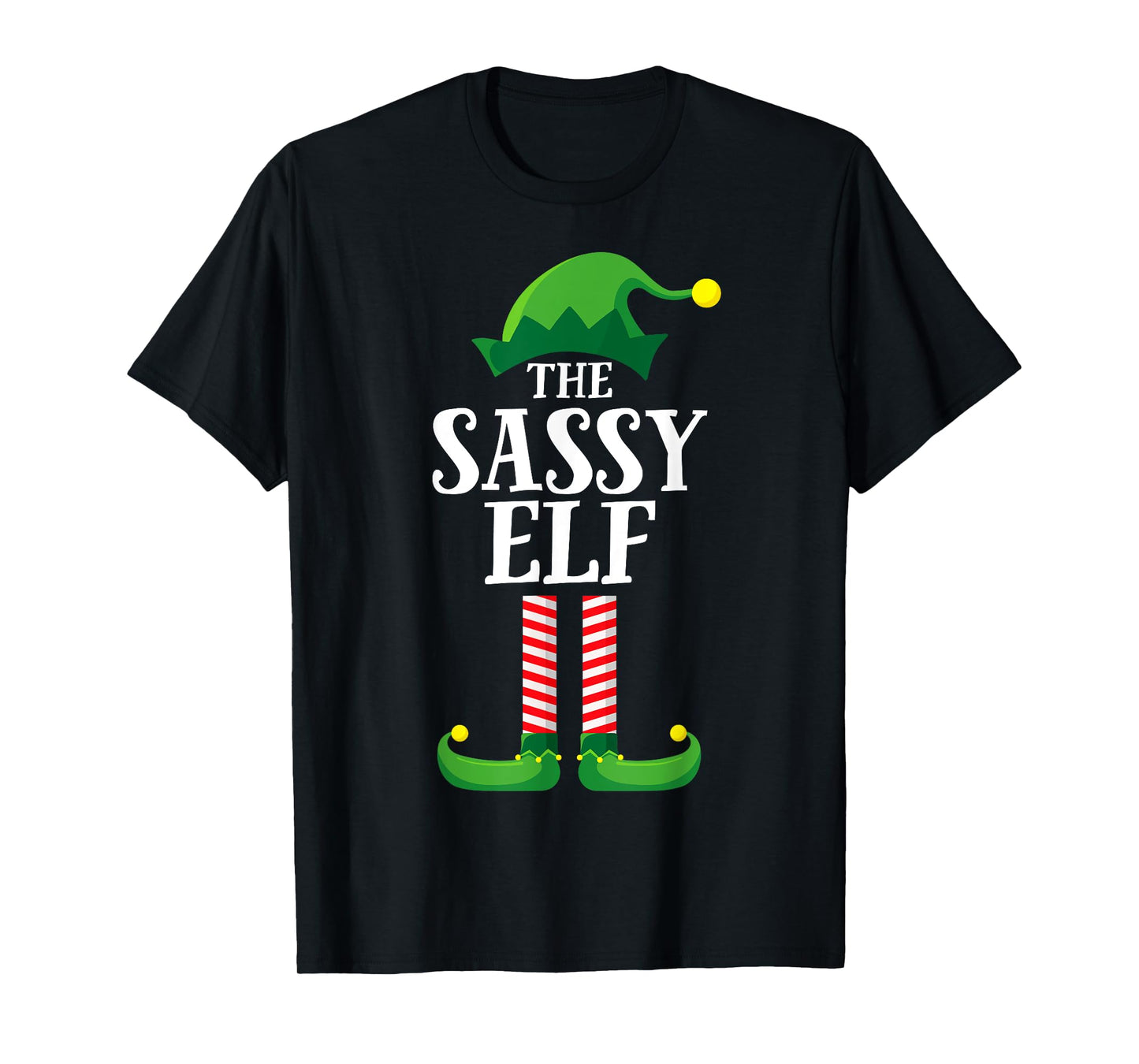 Sassy Elf Shirt Matching Family Group Christmas T-Shirt