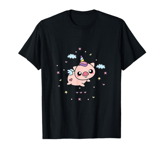 Unipig Pig Unicorn T-Shirt