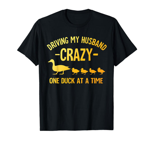 Funny Duck Mama Art For Wife Women Duck Themed Duck Lover T-Shirt