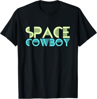 Howdy Cosmic Cowboy Space Rodeo Star Country Vintage Western T-Shirt