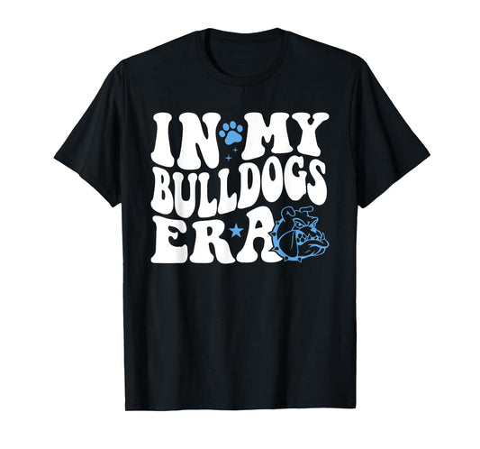 In My Bulldogs Era for Bulldog Mascot Sports Fan T-Shirt for Men Women Girls Kids