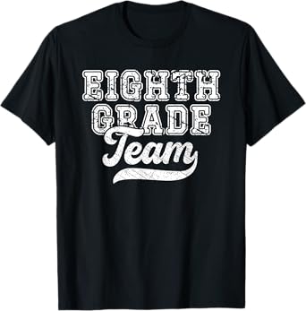 Teachers eighth Grade Retro Back To School Team 8th Grade T-Shirt