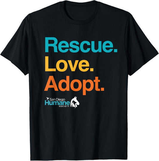 Rescue Love Adopt T-Shirt