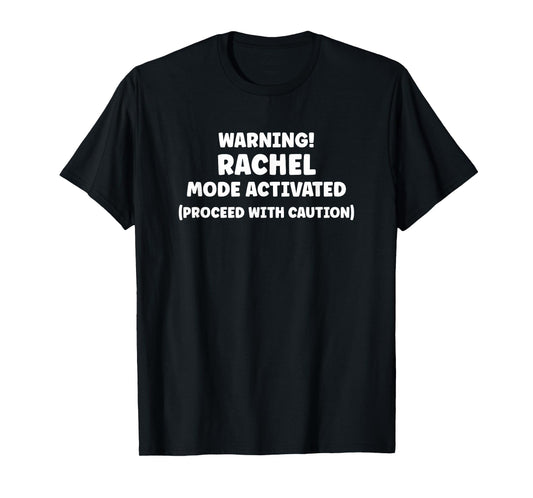 RACHEL Personalized Women's Gift Custom RACHEL T-Shirt