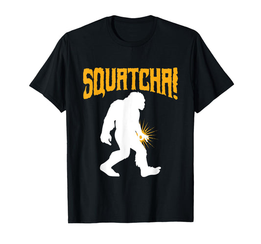 Circle Game Meme, Sasquatch Bigfoot Game Gotcha Ok Hand Sign T-Shirt