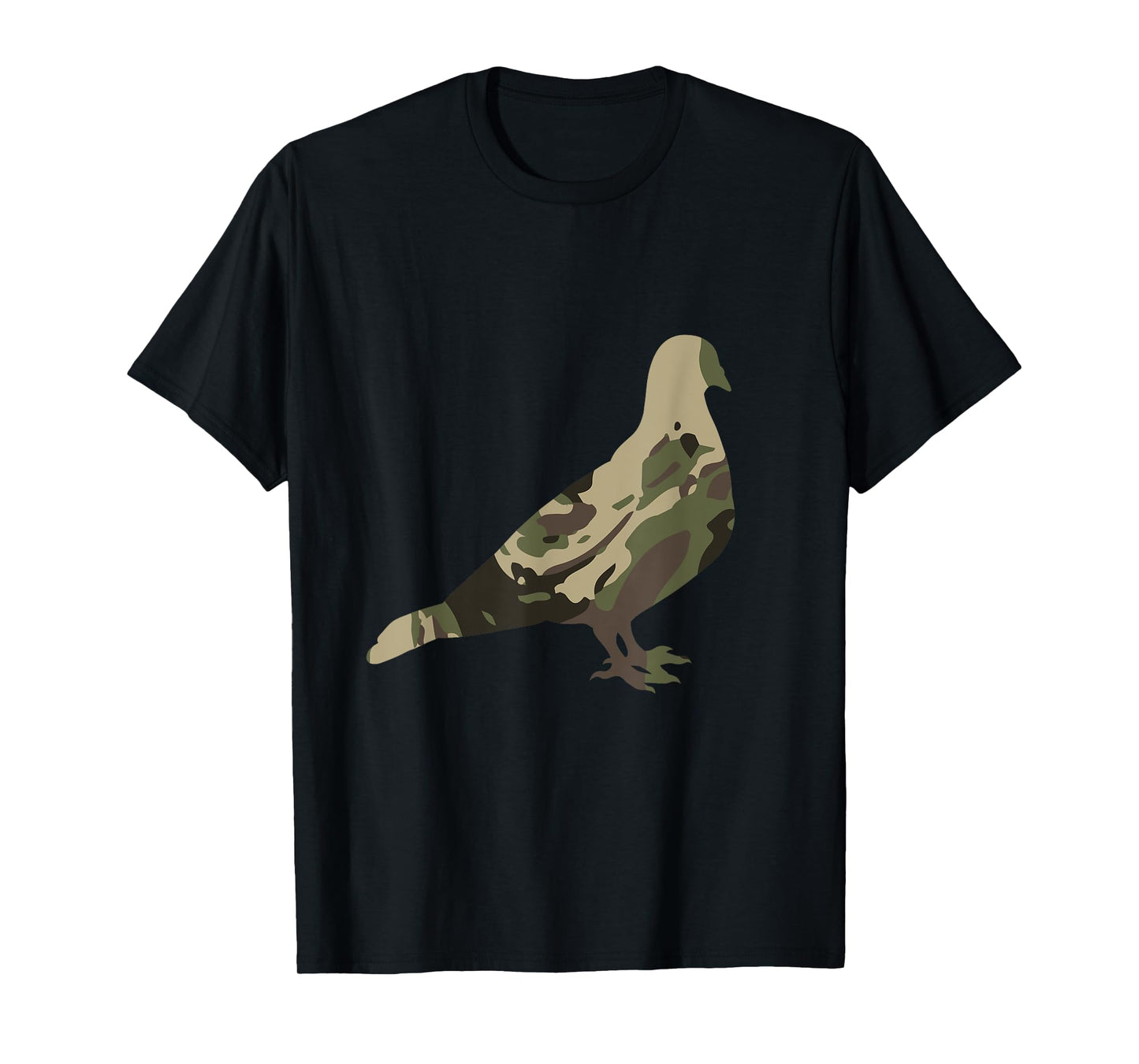 Dove Hunting Trip messy bun Hunters Bird Military Dove Camo T-Shirt