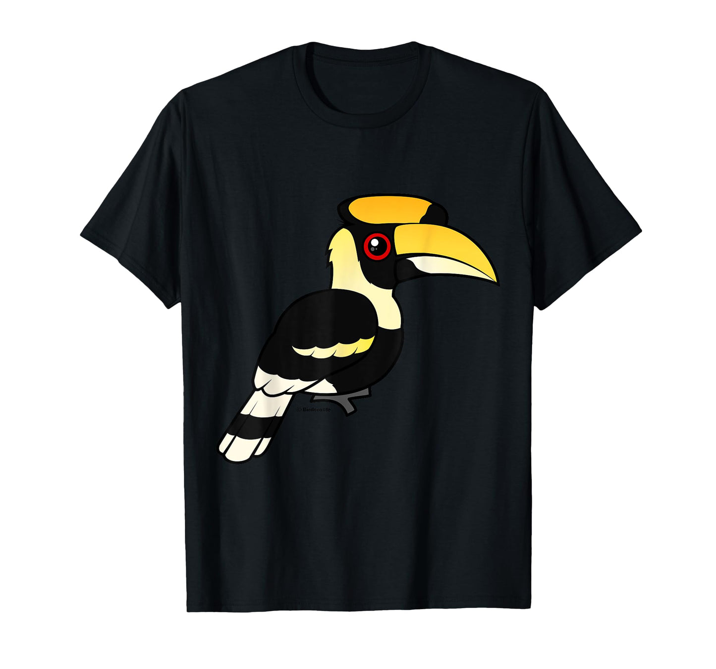 Great Hornbill Cute Cartoon Birdorable Bird T-Shirt