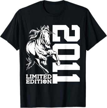 RIDING 14TH BIRTHDAY HORSE LIMITED EDITION 2011 RIDER T-Shirt