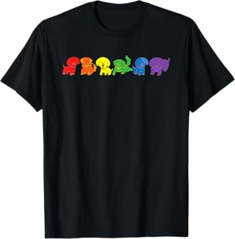 Gay Pride Dogs LGBT T-Shirt